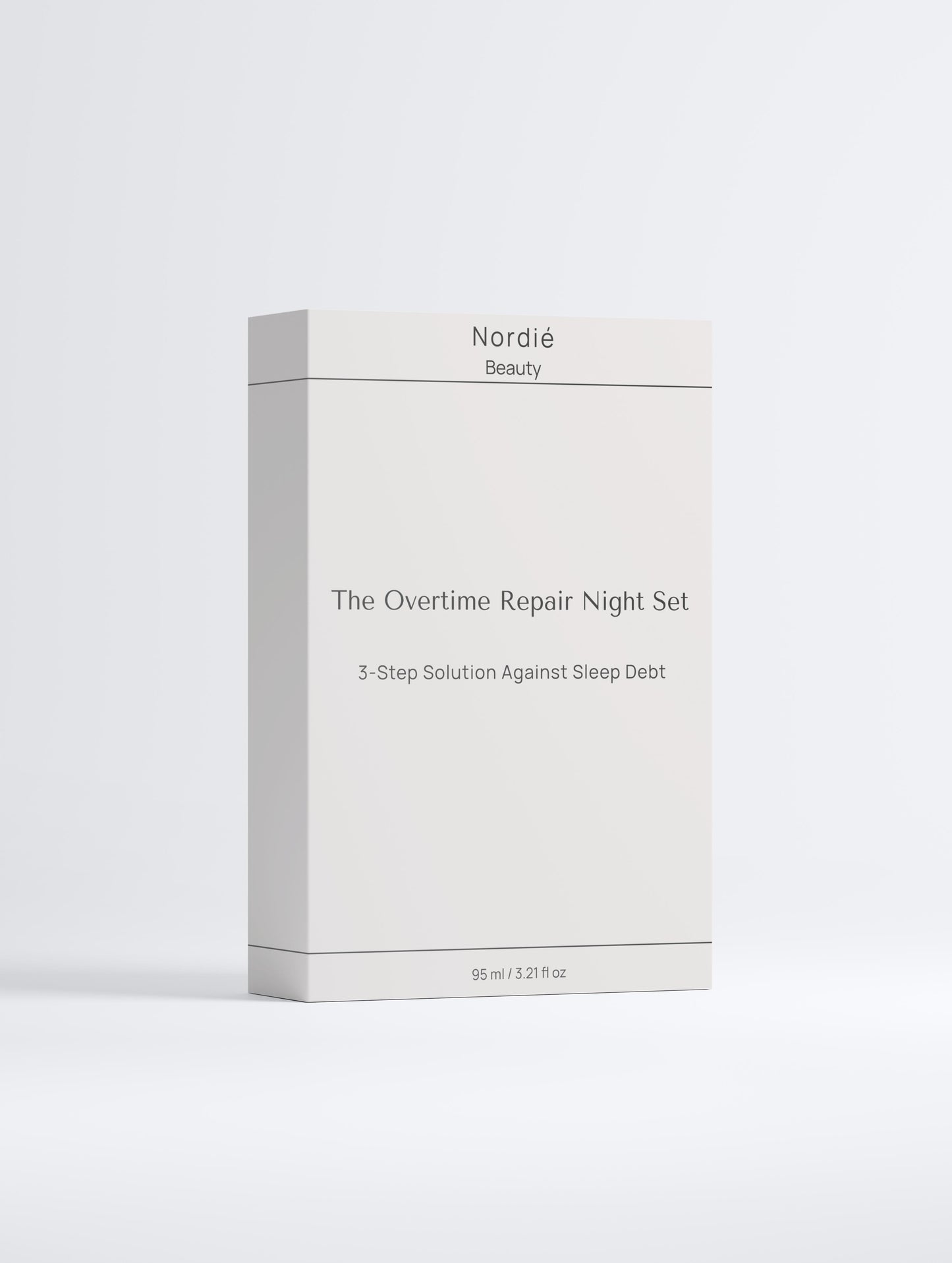 The Nordié Overtime Repair Night Set: Your 3-Step Solution Against Sleep Debt